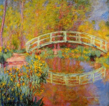 ジヴェルニーの日本橋 クロード・モネ 印象派の花 Oil Paintings